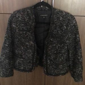 Tweed Black and white blazer